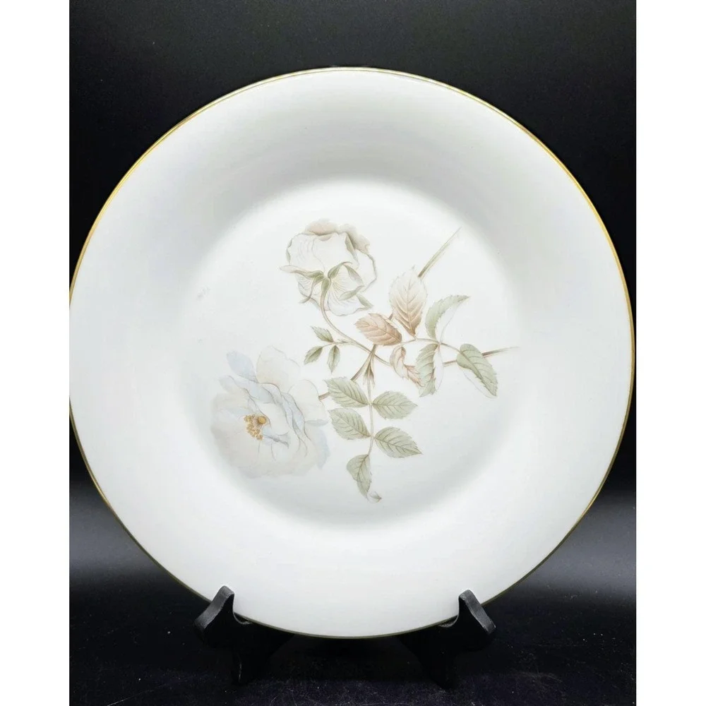 Set/6 Vintage Royal Doulton Yorkshire Rose 10.5